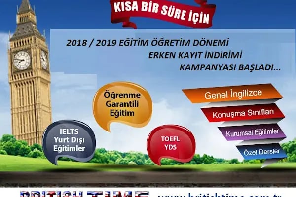 British Time İngilizce Kursu - Resim 4