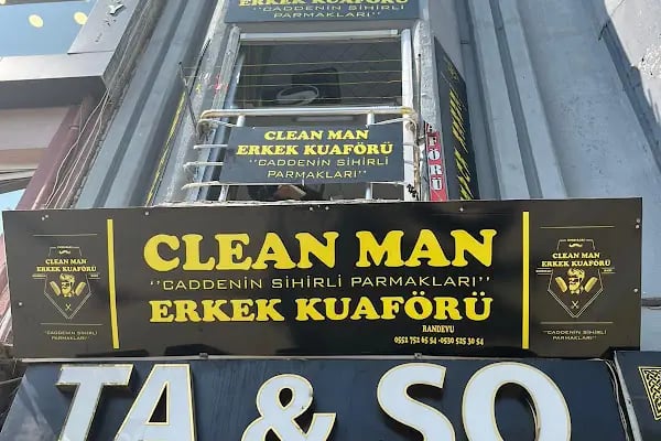 CLEAN MAN ERKEK KUAFÖRÜ - Resim 4