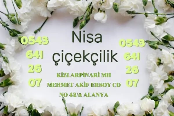 Alanya Nisa Çiçekçilik - Resim 6