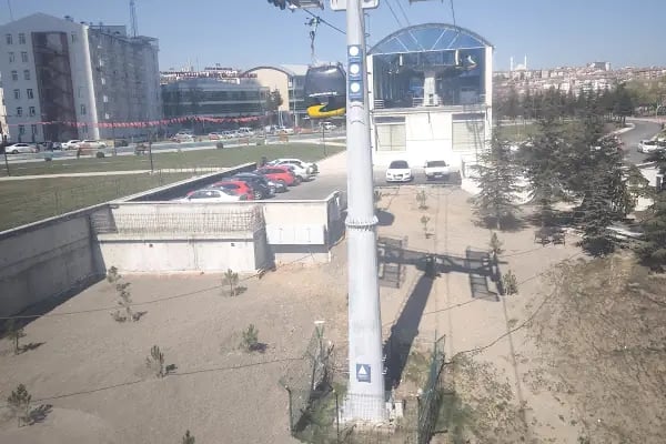 Keçiören Teleferik: Atatürk Park istasyonu - Resim 1