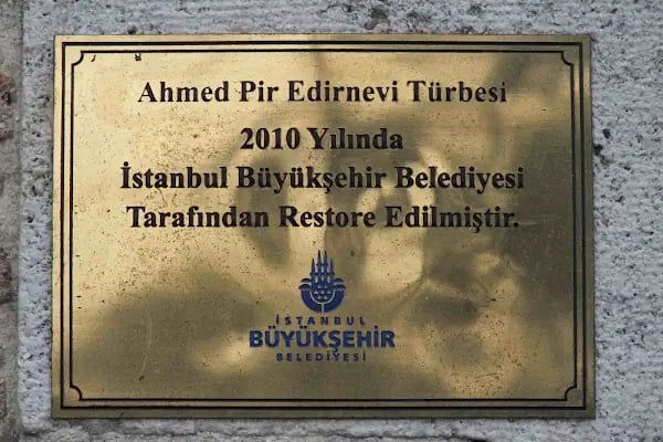 Pir Ahmed Edirnevî Türbesi - Resim 12