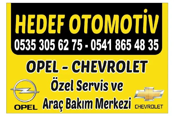 Hedef Otomotiv OPEL CHEVROLET Özel Servisi - Resim 9