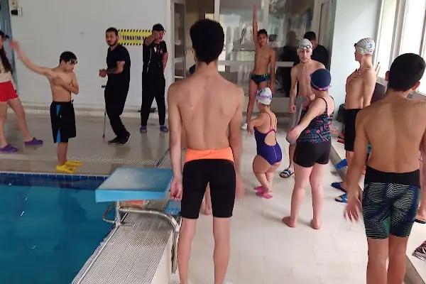 Gençlik Spor Bakanlığı Çukurova Yarı Olimpik Kapalı Yüzme Havuzu - Resim 6