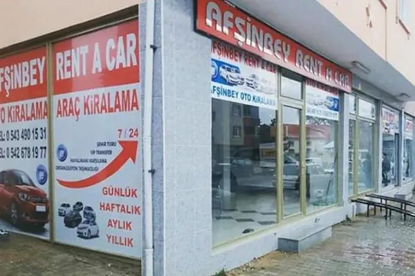 Afşin Bey Rent A Car Oto Kiralama - Resim 1