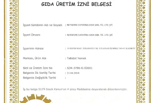 Catering Network Türkiye - Network Catering Gıda San. Tic. Ltd. Şti. - Resim 15