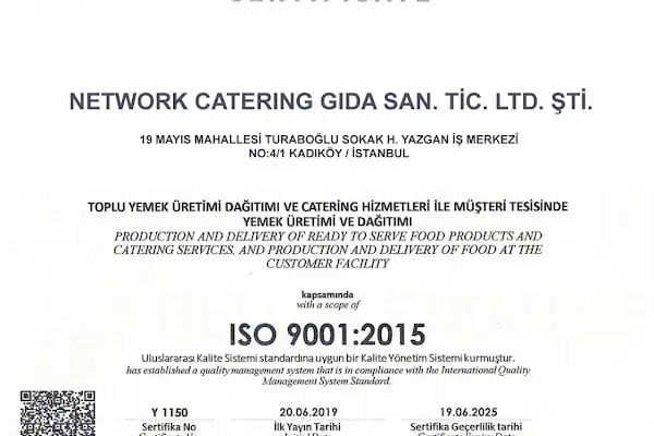 Catering Network Türkiye - Network Catering Gıda San. Tic. Ltd. Şti. - Resim 20