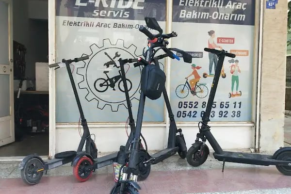 E-ride Antalya Elektrikli Scooter servis , akülü araba tamircisi,scooter tamiricisi, elektrikli scooter teknik servis - Resim 2