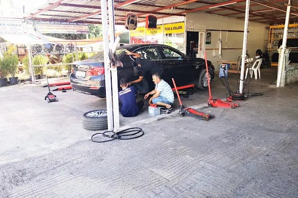 Ömer GÜÇLÜ Oto Lastik Jant Akü Yağ Balata Bakım 7/24 Yol Yardım - Resim 17