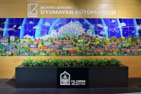 Mümine Şeremet Uyumayan Kütüphanesi - Resim 13