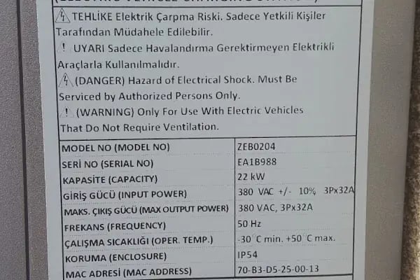 Şarj İstasyonu Voltrun - Resim 1