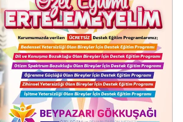 Özel Beypazarı Gökkuşağı Özel Eğitim Ve Rehabilitasyon Merkezi - Resim 12