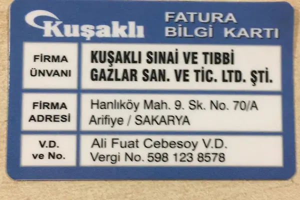 Kuşaklı Sınai Gazlar - Resim 3