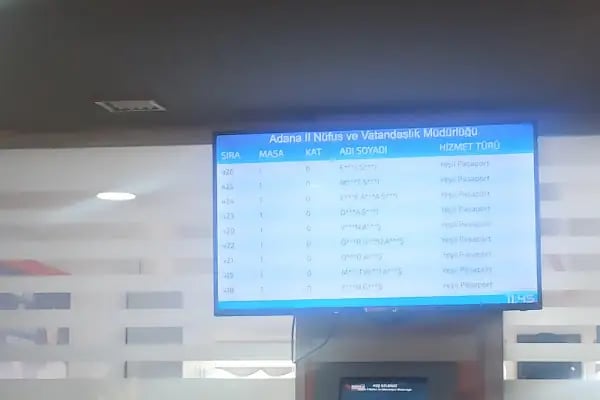Adana İl Nüfus ve Vatandaşlık Müdürlüğü - Resim 4