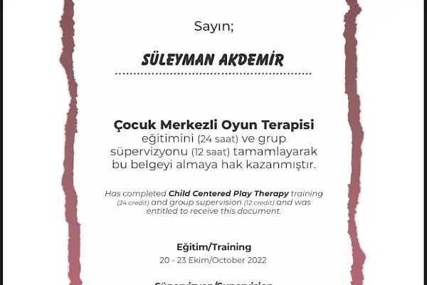 Klinik Psikolog Süleyman Akdemir - Resim 11