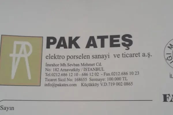 Pak Ateş Elektroporselen San. Tic. A.Ş: - Resim 9