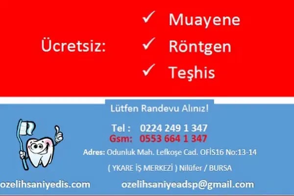 Özel İhsaniye Ağız ve Diş Sağlığı Polikliniği - Diş Hekimi - Bursa - Resim 16