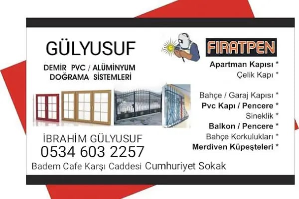 GÜLYUSUF PVC VE DEMİR DOĞRAMA ATÖLYESİ - Resim 4