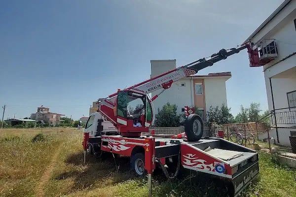 Organize Yılmaz Platform Ve Sepetli Vinç - Resim 16