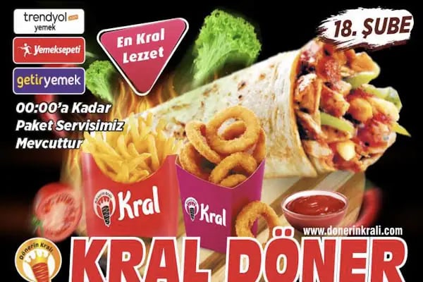 KRAL DÖNER BEYŞEHİR HATAY SOSLU DÖNER - Resim 4