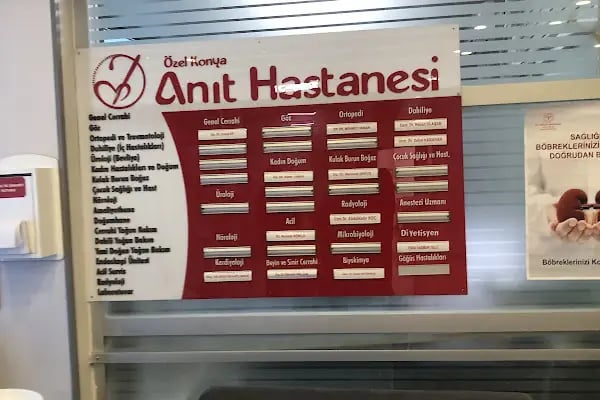 Özel Konya Anıt Hastanesi - Resim 9