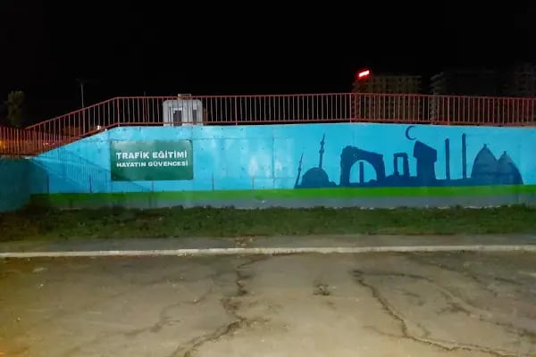 Çacuk trafik eğitim parkı - Resim 11