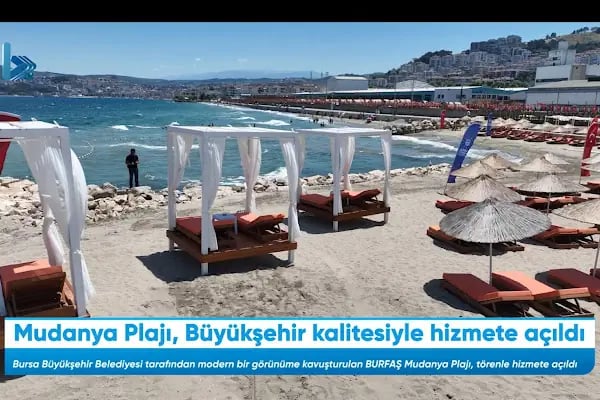 Bursa Büyükşehir Belediyesi Burfaş Mudanya Plajı - Resim 5