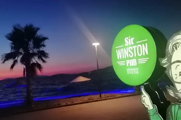 Sir Winston Cafe Pub Aliağa - Resim 4