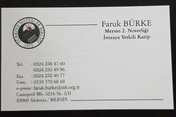 Mersin 2. Noterliği - Resim 5