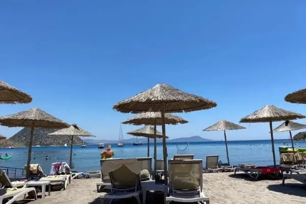 ASPAT HOTEL BODRUM Beach Restaurant - Resim 18