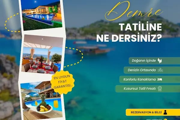 Demre Villa Tatili - Resim 15