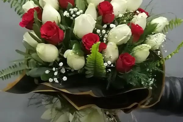 Mavi gül çiçekçilik - Resim 16