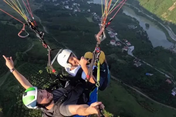 Trabzon Sera gölü Paraşüt Paragliding - Resim 7