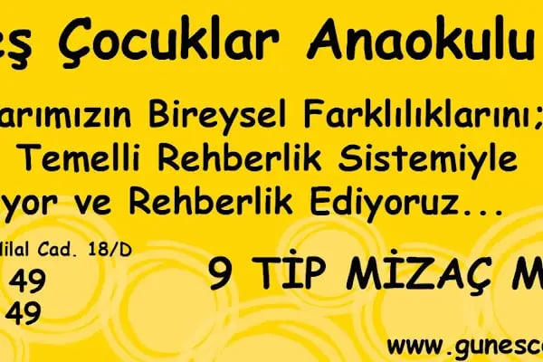 Güneş Çocuklar Anaokulu - Resim 9
