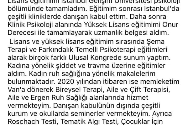 Sakarya Psikolog Uzm.Klinik Psk.Hamza Say ve Uzm. Klinik Psikolog Sena Say - Resim 15
