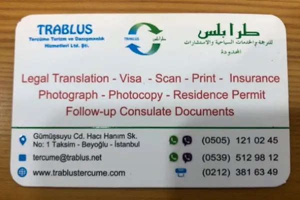 Trablus Tercüme ve Konsolosluk Hizmetleri - Resim 3