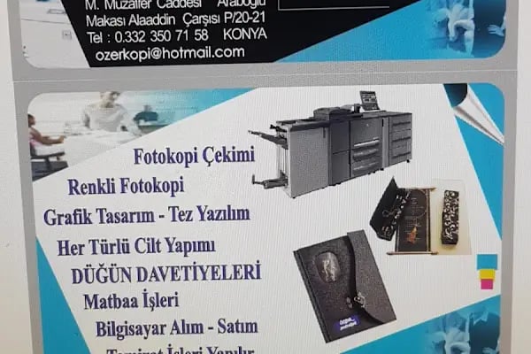 Özer Fotokopi (Rampalı Çarşı) - Resim 8