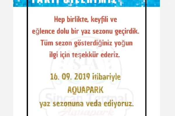 SİNCAN TERMAL AQUA PARK - Resim 20
