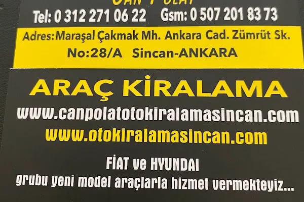 Sincan oto kiralama Oto kiralama bahar oto can Polat Sincan oto kiralama - Resim 11