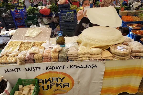 Bodrum köy pazarı - Resim 14
