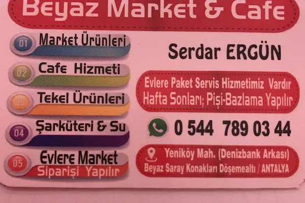 Beyaz Cafe Market - Resim 11