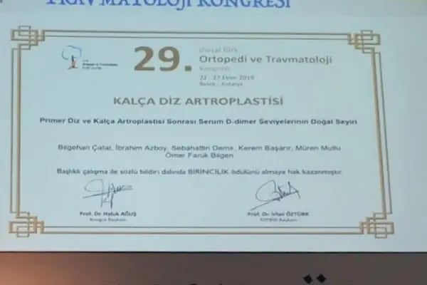 Prof. Dr. İbrahim Azboy, Ortopedi Ve Travmatoloji - Resim 18