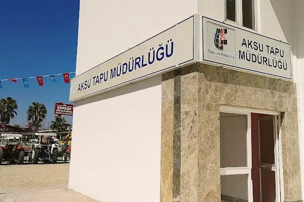 Aksu Tapu Müdürlüğü - Resim 8