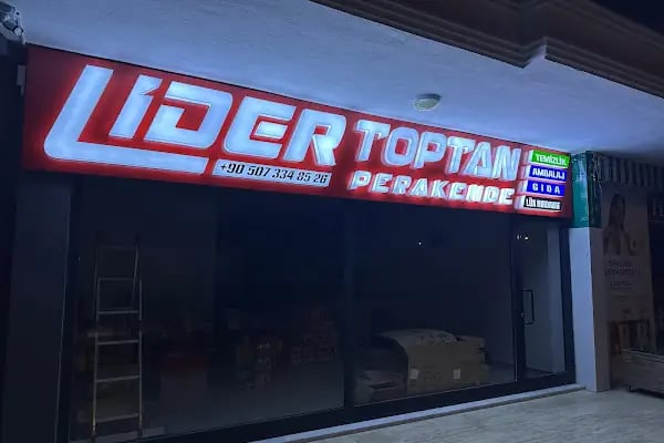 LİDER TOPTAN GIDA AMBALAJ TEMİZLİK HIRDAVAT İÇECEK - Resim 2