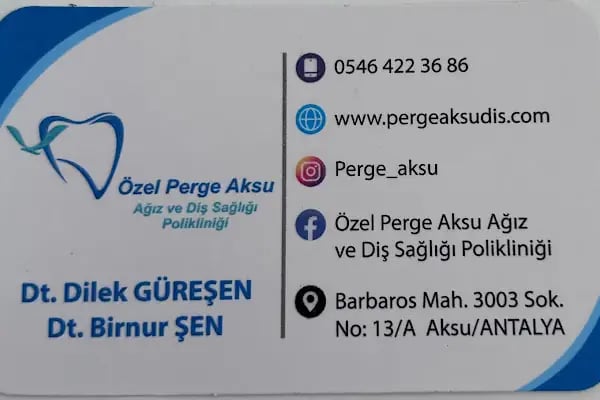 Özel Perge Aksu Ağız ve Diş Sağlığı Polikliniği - Resim 16