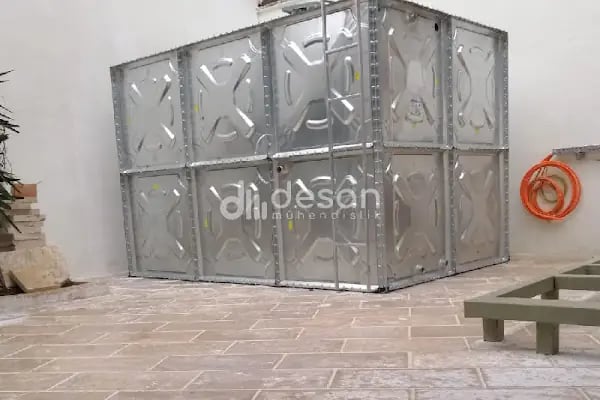 DESAN BODRUM MODÜLER ÇELİKSU DEPOSU - Resim 2