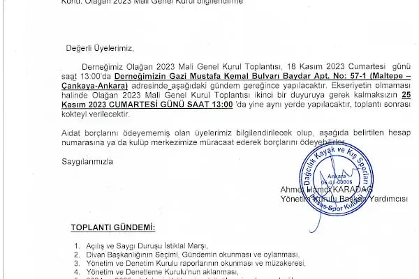 Ankara Dağcılık, Kayak Ve Kış Sporları İhtisas Spor Kulübü - Resim 19
