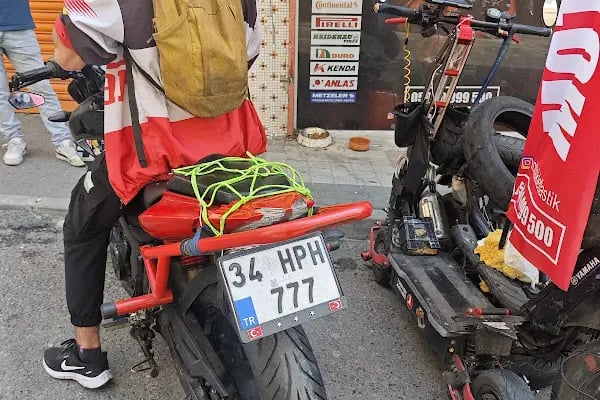 Motosiklet Lastik Değişim Balans Sıfır İkinci el Lastik Cenneti Moto Motor Uygun Fiyat Montaj - Resim 9