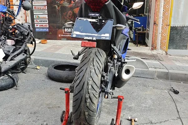 Motosiklet Lastik Değişim Balans Sıfır İkinci el Lastik Cenneti Moto Motor Uygun Fiyat Montaj - Resim 12
