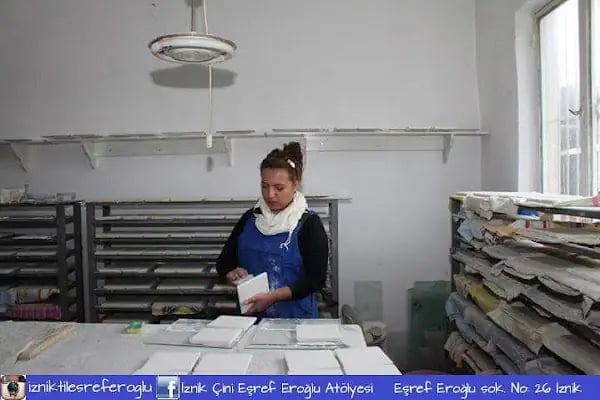 İznik Çini Eşref Eroğlu Atölyesi - Resim 3