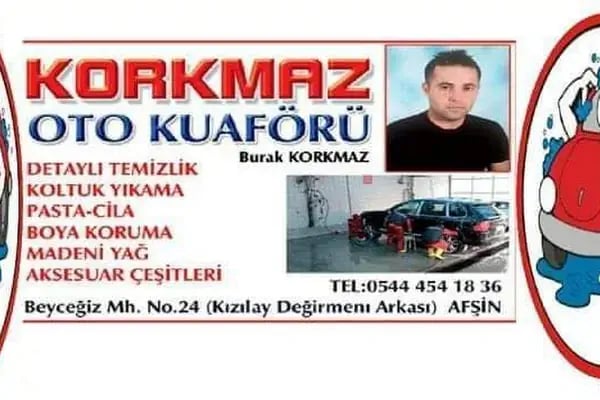 ✅KORKMAZ OTO KUAFÖRÜ AFŞİN 🙋 - Resim 5